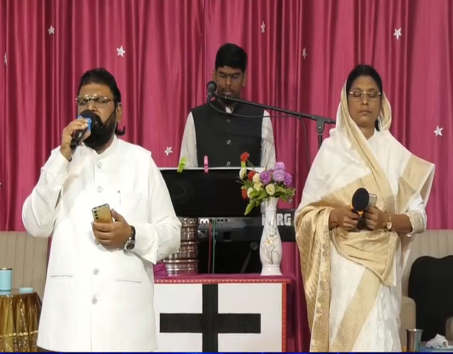 Church worship event