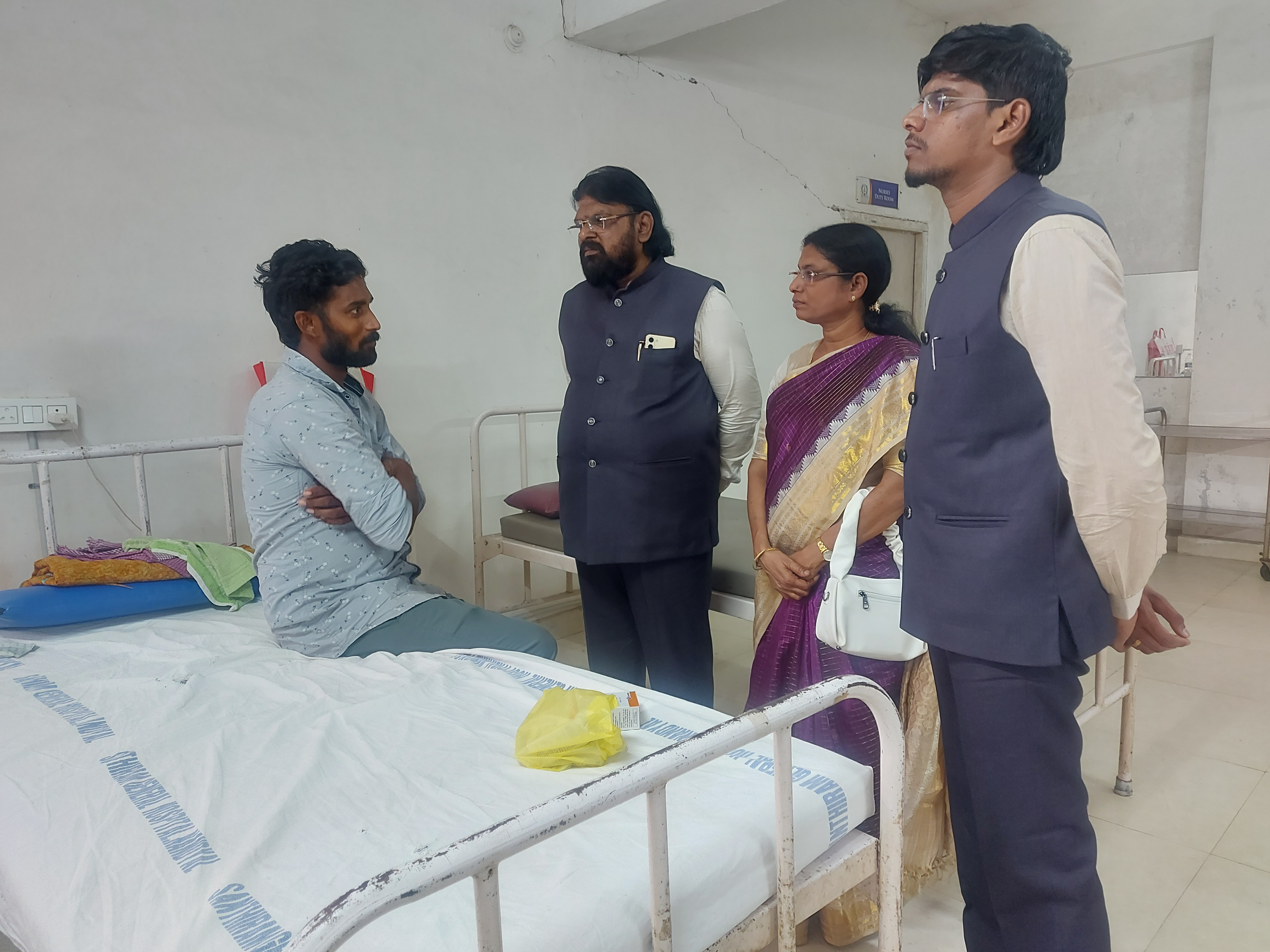 Family receiving support