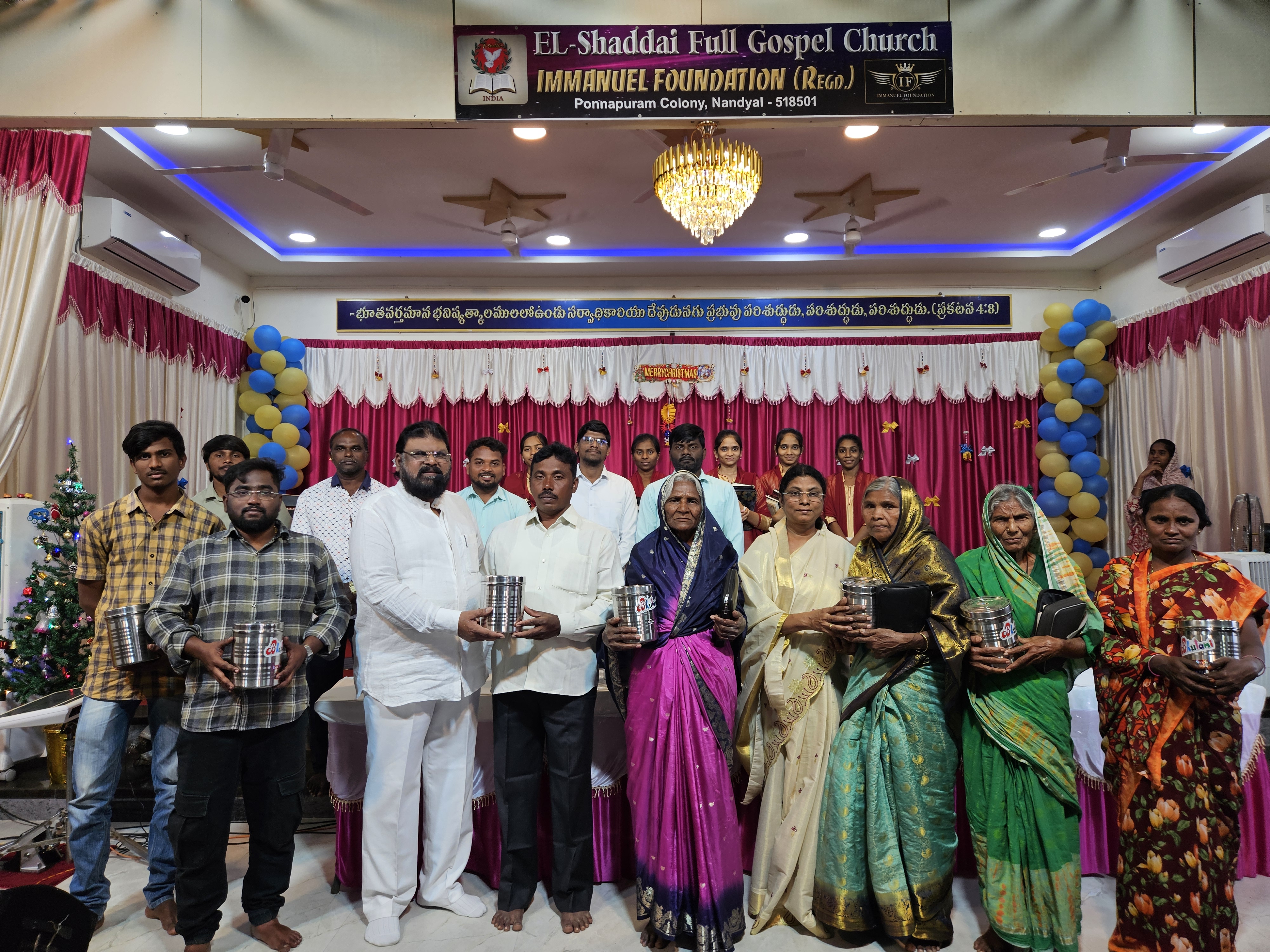El-Shaddai Sannidhi Foundation worship gathering